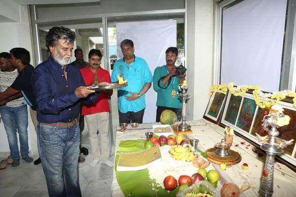 Kabali launched by Rajinikanth