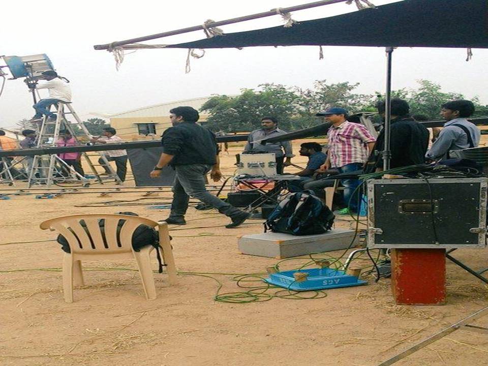 chiru at Bruce Lee shooting