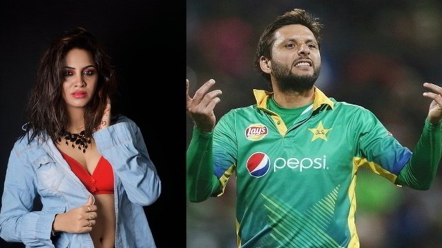 shahid afridi-arshi-khan