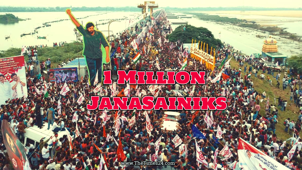 A Historic Public Rally By Jana Sena With An Estimated 1MN Participants