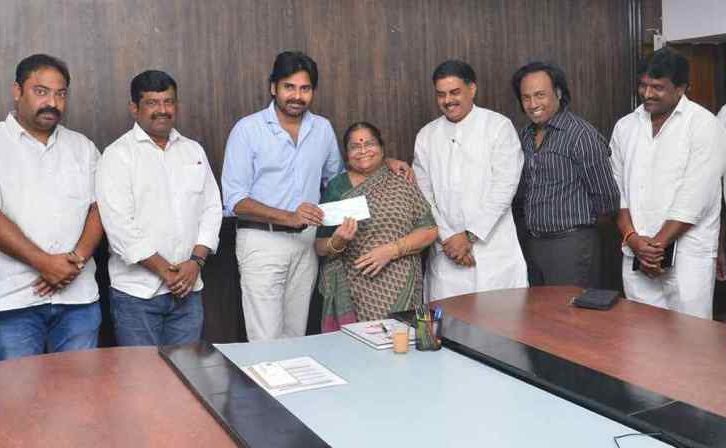 Pawan Kalyan’s Mother Donates Retirement Pension To JanaSena Party