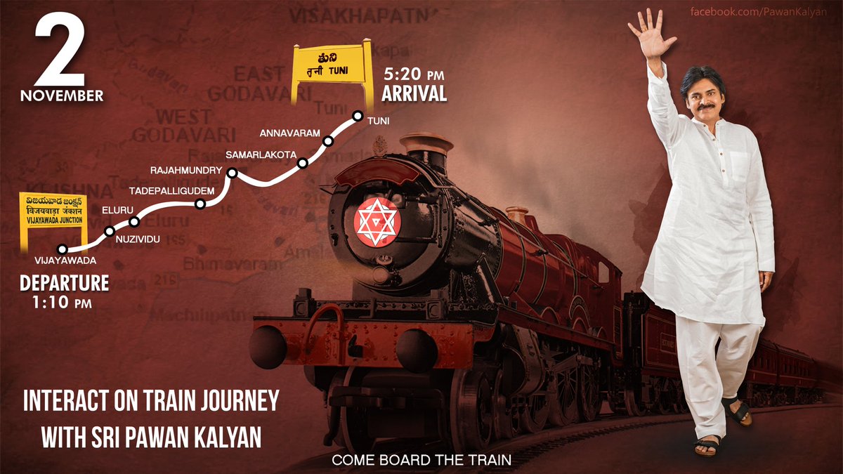 Why Does Pawan Kalyan's Train Tour To Tuni Create Fear In AP Govt?