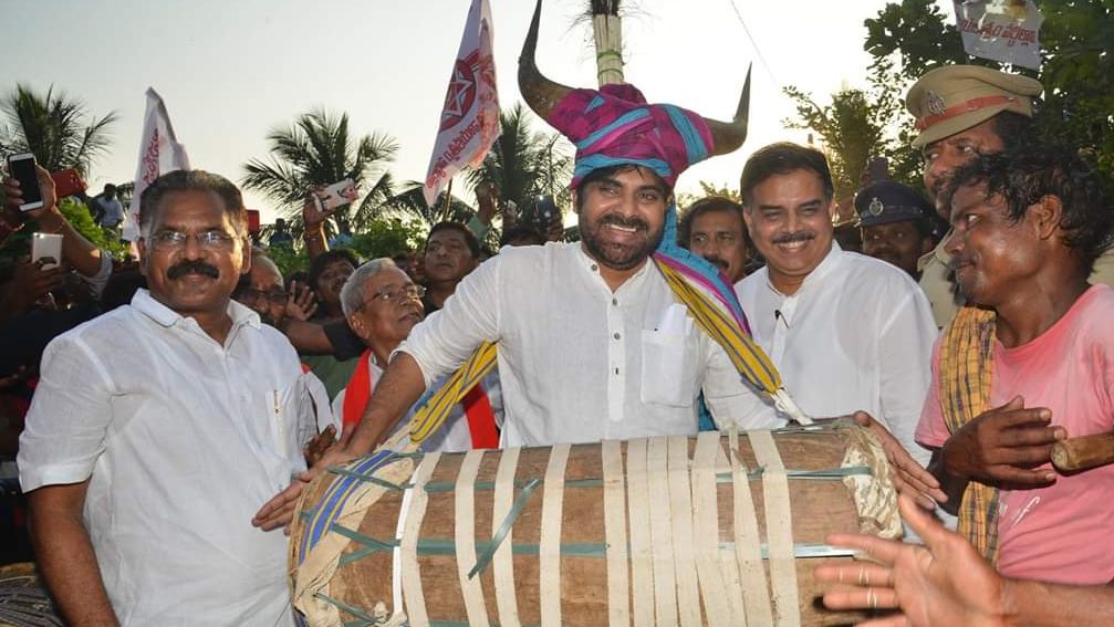 Pawan Kalyan met with tribal community